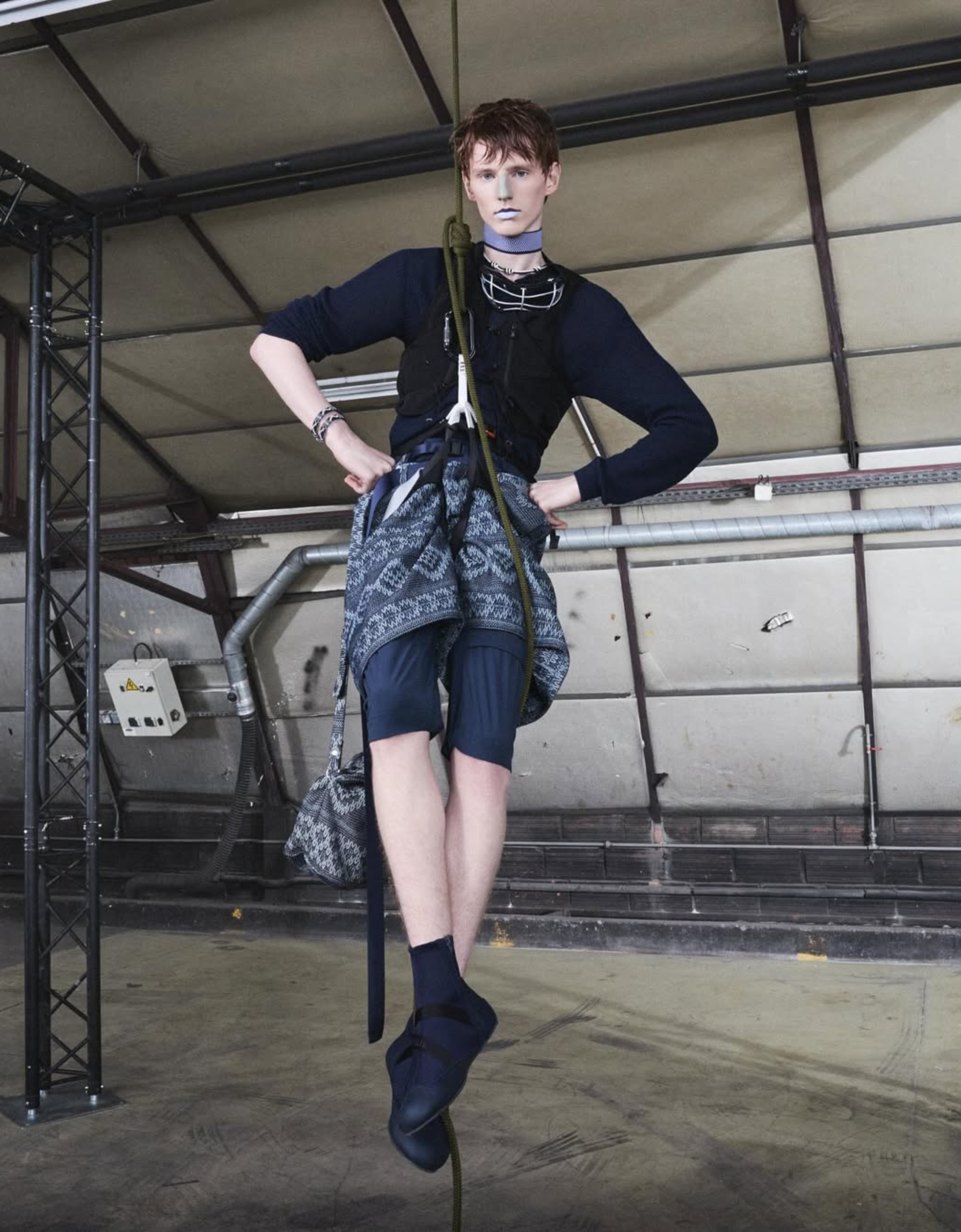 Riley Sykes - Solid Homme - AFTER HOURS - SS25 - Campaign_3